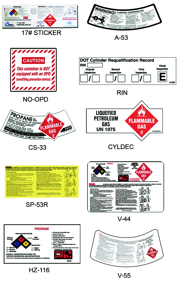 Dot Cylinder Decal-Curved (100 Per Pk.)