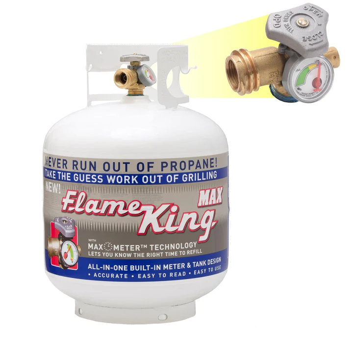 FLAME KING 20LB CYLINDER WITH GAUGE