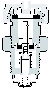 Gaskets, seat disc and retainer assembly, spring.