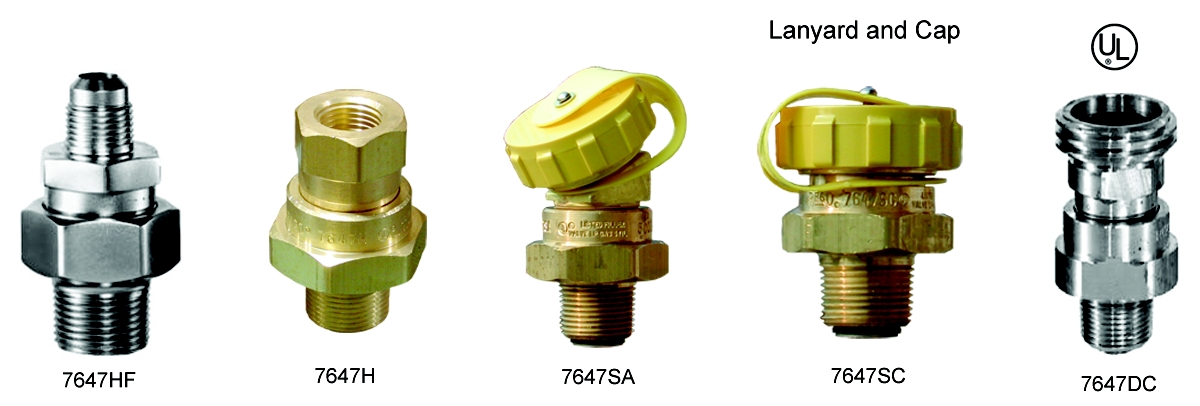 30DEG. DOUBLE CHECK      FILL VALVE