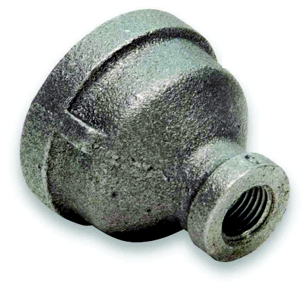 1-1/2" x 1-1/4" STD BLK Reducing Coupler