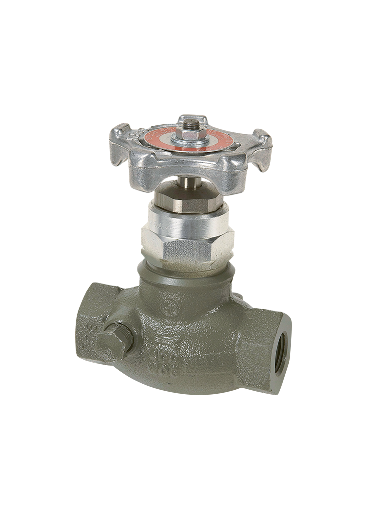 1/2" TEFLON GLOBE VALVE