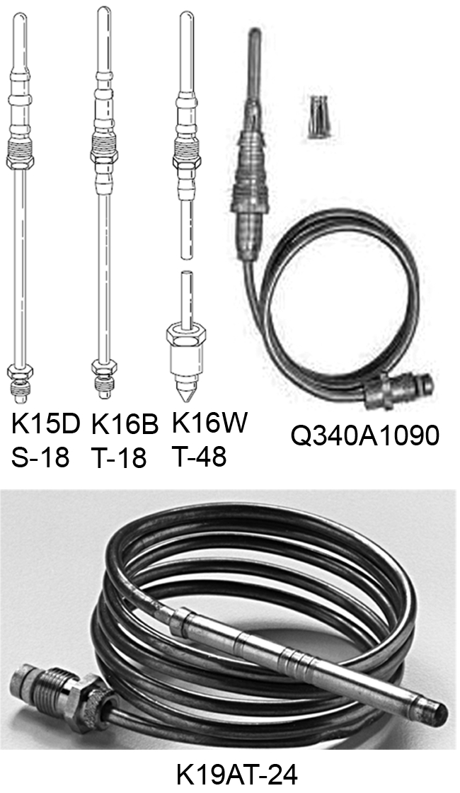 18" Johnson Controls Universal Thermocouple Kit