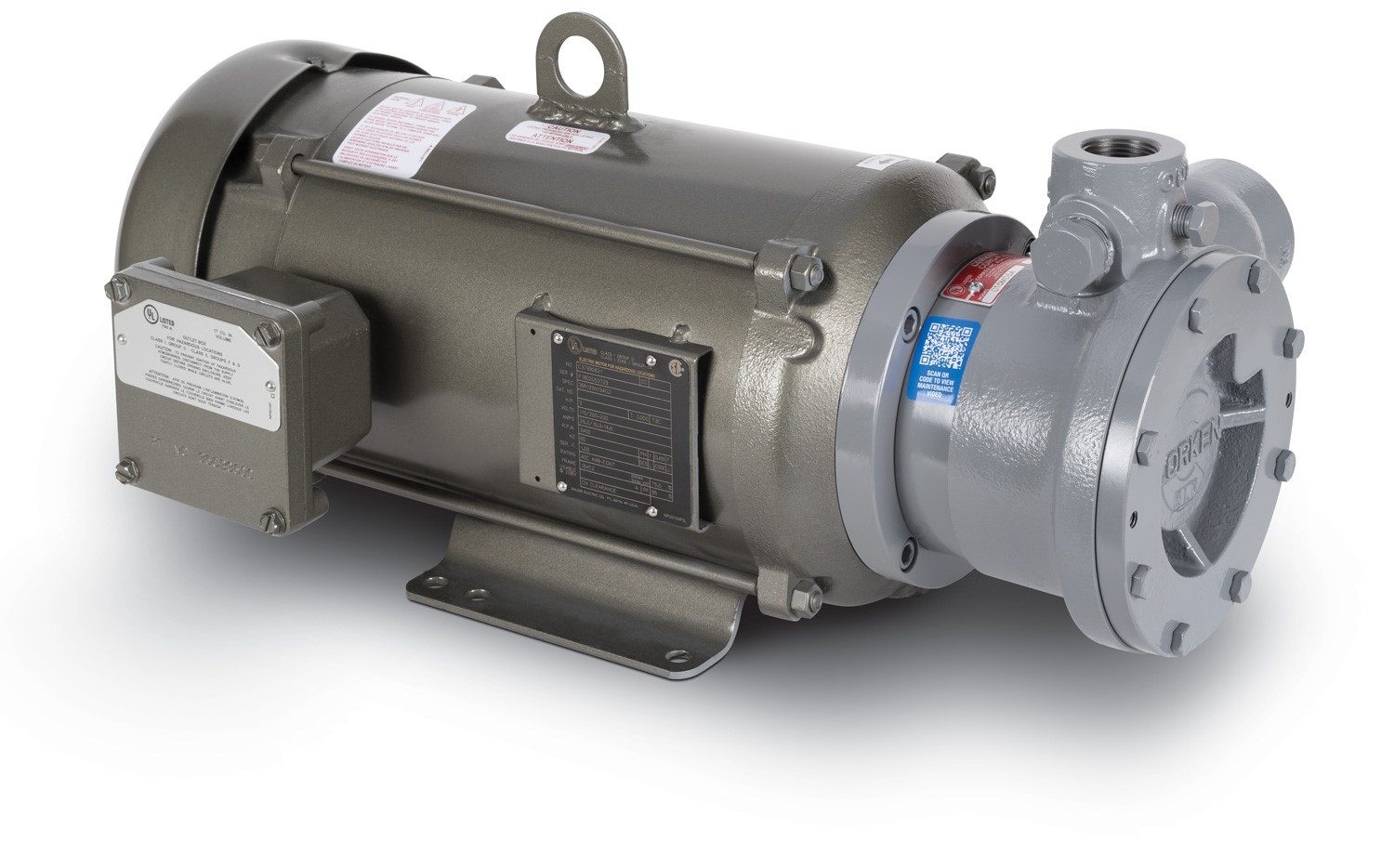 PUMP W/CLOSE-CPLD 2HP MOTOR   S/N: